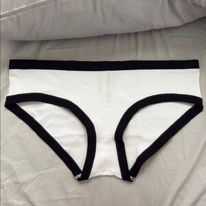 Black and White Bikini Briefs